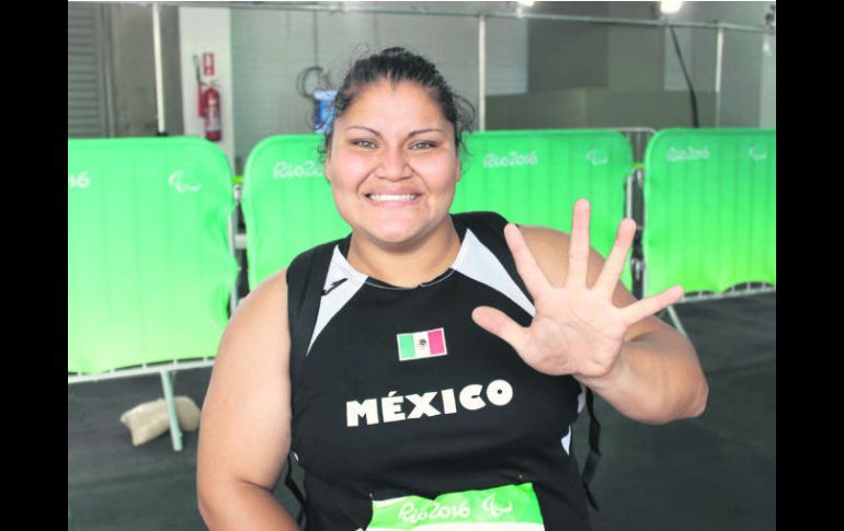 Floralia Estrada asegura que el resultado obtenido es motivante para seguir con el trabajo y pensar en llegar a Tokio 2020. TWITTER / @CONADE