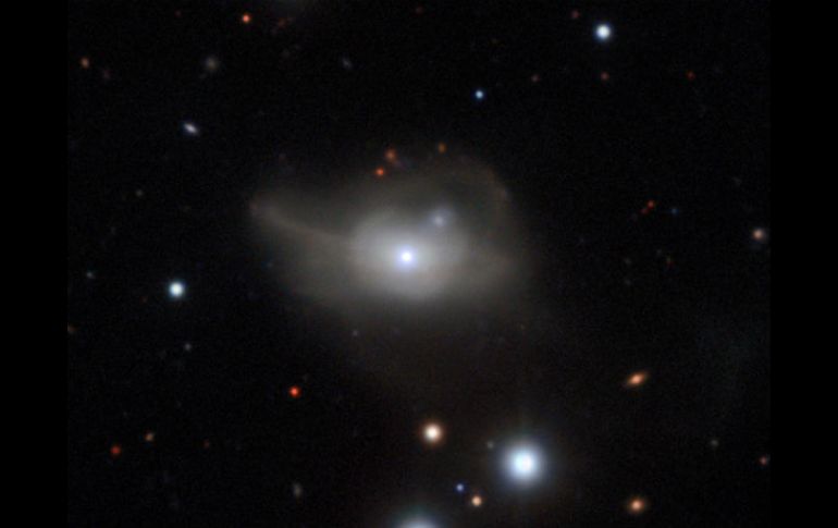 Algunas galaxias cambian, sin embargo, Markarian 1018 destacó por haber mutado una segunda vez. ESPECIAL / ESO/CARS survey