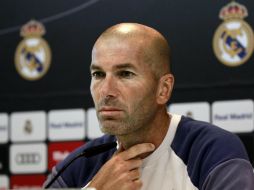 Para el partido de la jornada, Zinedine Zidane confirma las ausencias de Cristiano Ronaldo y Gareth Bale. EFE / V. Lerena