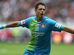 Los ex jugadores de Chivas anotaron un gol cada uno, sin embargo, el ''Chicharito'' fue el villano tras fallar un penal. TWITTER / @bayer04_es