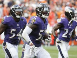 Baltimore estuvo a un punto de quedar abajo por tres touchdowns en el primer periodo, pero bloqueó un punto extra. AP / R. Schwane