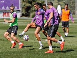 Ronaldo atravesó un proceso gripal y Bale fue baja por una contusión sufrida en el choque ante el Sporting de Lisboa. TWITTER / @realmadrid