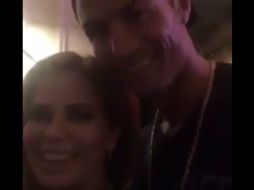 En el video, Gloria Trevi y Cristiano Ronaldo se ven muy sonrientes. YOUTUBE / Trevinianas oficial