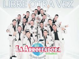 La Arrolladora. La banda se alista para darle gusto a sus seguidores tapatíos. ESPECIAL /