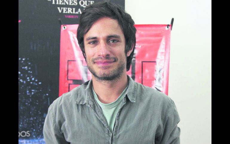 Gael García apuntó la importancia de que el cine latino permanezca unido y se promueva al interior de sus territorios. EFE /