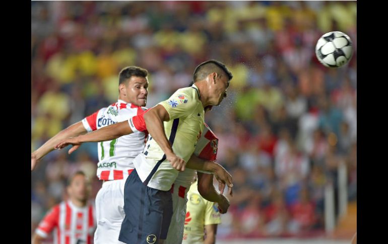 Las Águilas aún no tienen entrenador, este partido lo jugaron bajo el mando interino de Israel Hernández. MEXSPORT / I. Ortiz