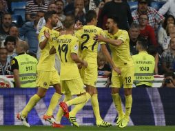 El gol del submarino amarillo fue obra del mediocampista Bruno Soriano. EFE / Mariscal España