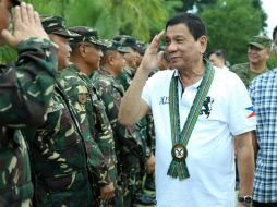 Duterte ganó holgadamente los comicios presidenciales con la promesa de acabar con el problema de la droga. EFE / N. Alonzo