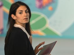 Virginia Raggi declinó buscar la sede de los Juegos Olímpicos de 2024 apenas un día atrás. AFP / A. Solaro