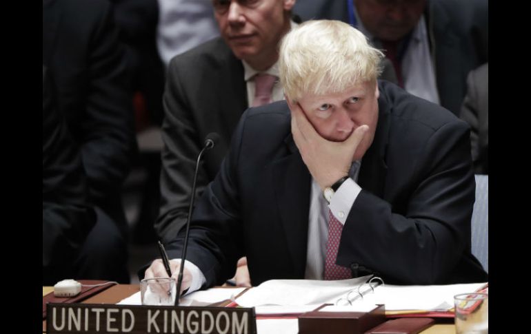 Johnson, uno de los principales promotores de la salida británica de la UE, no cree que las negociaciones duren dos años. AP / ARCHIVO