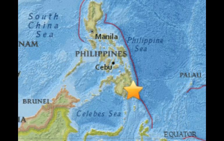 Señalan que no hubo víctimas ni reporte de tsunami. ESPECIAL / http://earthquake.usgs.gov/