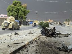 Después de los ataques, la policía reforzó la seguridad en Tikrit. EFE / B. Kanaan