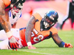 Letal. El linebacker de Broncos de Denver, Von Miller (#58), será hoy una amenaza para los Bengalíes. AFP /