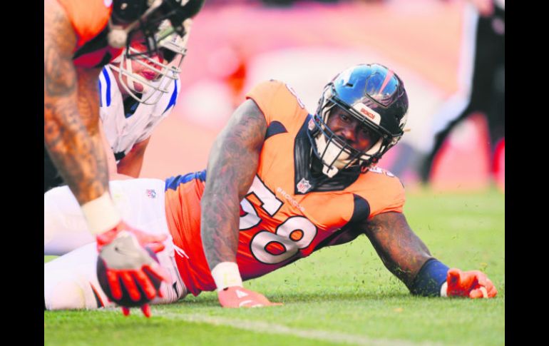 Letal. El linebacker de Broncos de Denver, Von Miller (#58), será hoy una amenaza para los Bengalíes. AFP /