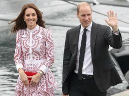 La pareja real británica visitó un centro para mujeres con adicciones. AFP / C. Jackson