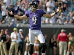 Justin Tucker convirtió un gol de campo de 54 yardas. AP / P. Ebenhack