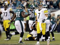 Filadelfia anuló a Ben Roethlisberger. AP / C. Szagola