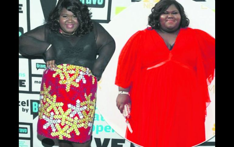 Gabourey señaló que a lo largo de los años fue discriminada y por eso tomó la decisión de bajar de peso. ESPECIAL /