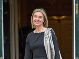 La diplomática Mogherini también anuncia un fondo monetario destinado a consolidar la paz en Colombia. EFE / ARCHIVO