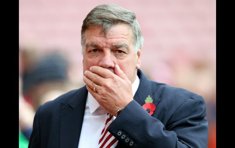 Allardyce, de 61 años, sustituyó a Roy Hodgson en julio tras el fiasco de la Euro 2016. AP / S. Heppell