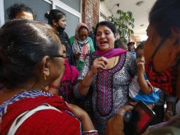 ''La dificultad del terreno podría haber sido la razón del accidente'', señalaron a familiares de las víctimas. EFE / N. Shresta