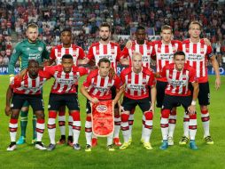 Héctor Moreno y Andrés Guardado esperan ver actividad en la Liga de Campeones de Europa. TWITTER / @psveindhoven