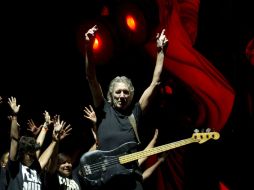 Roger Waters brindará un show gratuito en el Zócalo capitalino el próximo 1 de octubre, a las 20:00 horas. NTX / ARCHIVO