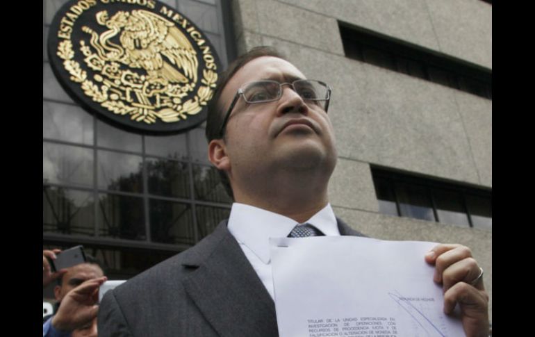 El lunes, el PRI determinó revocar los derechos partidistas de Javier Duarte, acusado de corrupción. AP / ARCHIVO