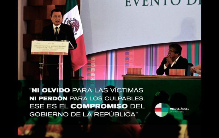 Osorio Chong colocó en sus redes sociales mensajes y un spot para promover el rechazo a la violencia contra las mujeres. TWITTER / @osoriochong