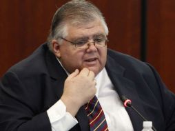 Carstens intercambió puntos de vista sobre la situación económica del país con los senadores panistas en encuentro privado. SUN / ARCHIVO