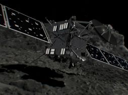 Rosetta se colocó a la hora prevista en una trayectoria que la conducirá a una colisión con Churi. TWITTER / @NASA