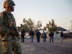 El grupo delictivo se desplazaba en mínimo ocho camionetas, dotados de armas automáticas, cuando atacaron a militares. EFE / ARCHIVO