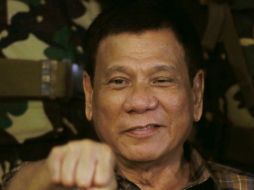 Duterte defiende como necesaria la campaña que inició en junio para acabar con el tráfico de drogas en el país. AP / B. Marquez