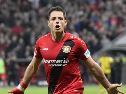 Javier Hernández llega a su quinto gol de la competencia, que aparentemente será mejor que la del torneo anterior. AP / M. Meissner