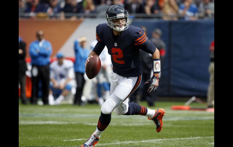 Brian Hoyer lanzó pases para 302 yardas y dos touchdowns. AP / N. Huh