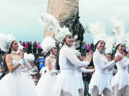 Paso a paso. El baile y la música, pieza central de la ceremonia. EL INFORMADOR / A. Camacho