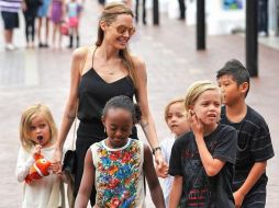 Angelina Jolie y sus seis hijos acuden a terapia, según informó a la revista 'People'. INSTAGRAM / angelinajolieofficial