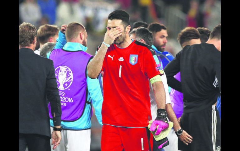 Encuentro. Gianluigi Buffon espera a una Selección española con ganas de revancha en el partido de hoy. MEXSPORT /