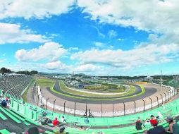 Circuito de Suzuka. La mítica pista abre sus puertas, de nuevo,  para recibir al Gran Premio de Japón el fin de semana. AFP /