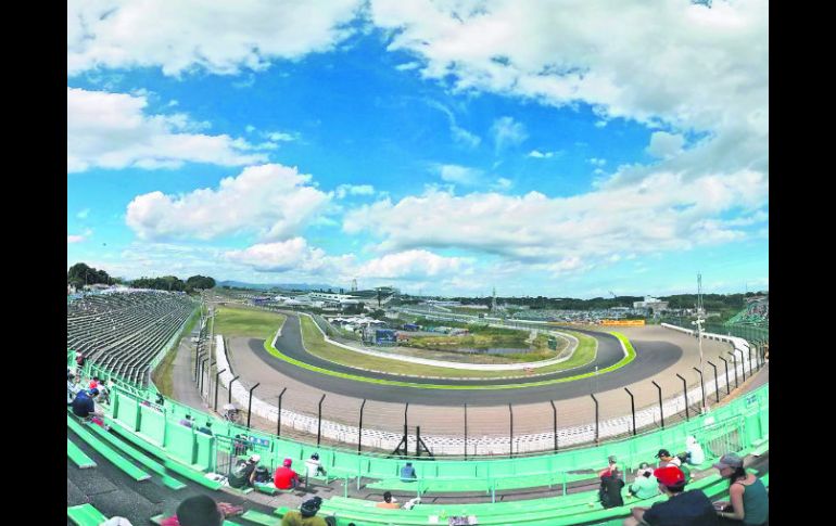 Circuito de Suzuka. La mítica pista abre sus puertas, de nuevo,  para recibir al Gran Premio de Japón el fin de semana. AFP /