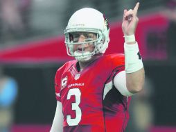 Ausente. El quarterback de Arizona, Carson Palmer, no jugará hoy debido a una lesión. AP / ARCHIVO