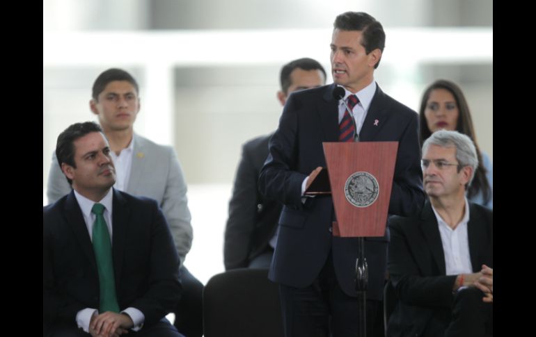 Peña Nieto estuvo en Ocotlán para inaugurar la planta sustentable de Nestlé. EL INFORMADOR / F. Atilano