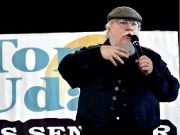 Se espera gran afluencia a la actividades de George R. R. Martin en la FIL 2016. AP / ARCHIVO