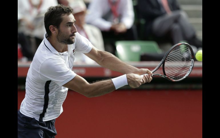 El último rival de Cilic por un puesto en la final será el belga David Goffin, que derrotó al portugués Joao Sousa. EFE / K. Ota