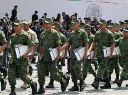 Los militares fueron reconocidos por su labor. NTX / G.Durán