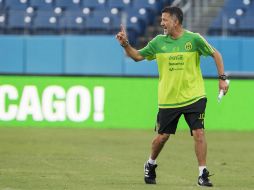 Juan Carlos Osorio ve buenas razones para jugar amistosos, independientemente de la calidad del rival. MEXSPORT / J. Martínez