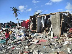 La capital del departamento de Grand Anse, Jeremie, está completamente destruida y su gente vive en las calles. AFP / H. Retamal