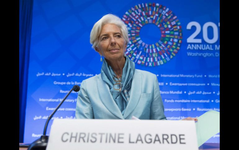 Lagarde hizo ver que México ha emprendido una serie de reformas importantes que no se habían logrado por muchos años. EFE / M. Reynolds