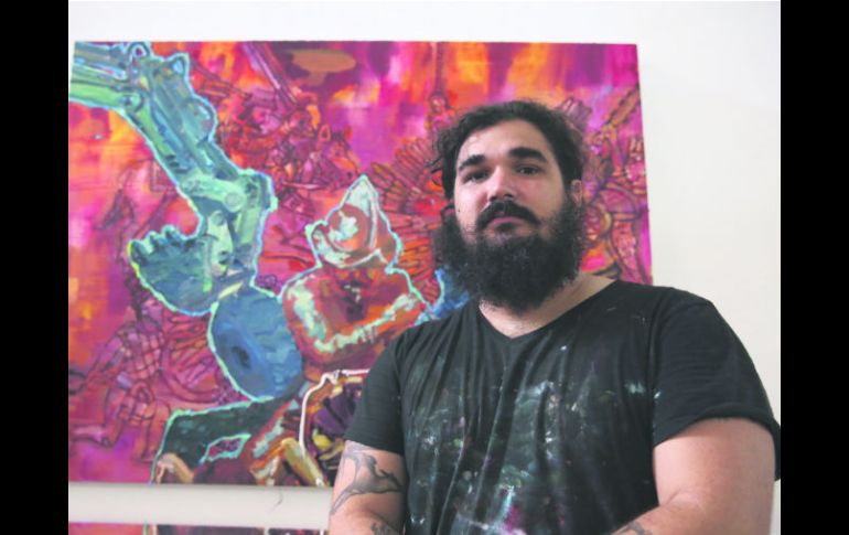 Es la primera vez que el artista brasileño expondrá en México y lo hará en Gamma Galería a partir del próximo jueves. EL INFORMADOR / R. Tamayo