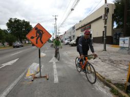 Aunque los trabajos prevén más seguridad a los usuarios, los ciclistas todavía no pueden cantar victoria. EL INFORMADOR / G. Gallo